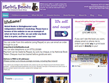 Tablet Screenshot of nickelbooks.co.uk